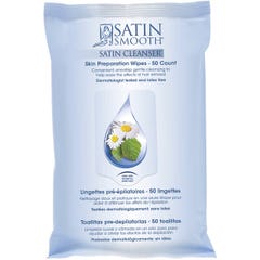 Satin Smooth Cleanser Wipes X50